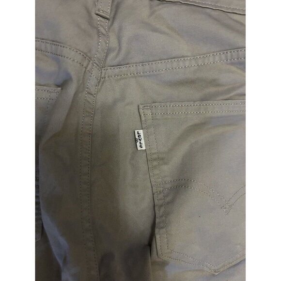Levi's Jeans Stylish Men’s Beige Colored Rugged Denim Tan Jean Pants Size 32 - Picture 7 of 7